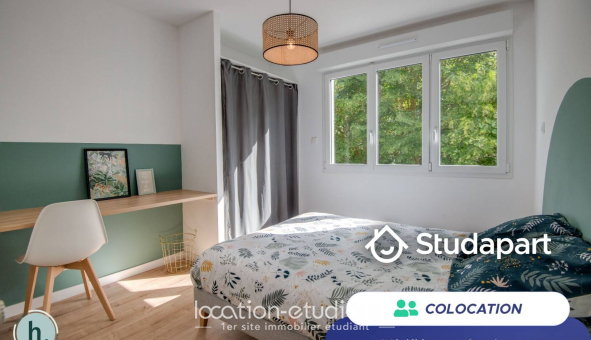 Colocation étudiante Studio &agrave; Saint Herblain (44800)