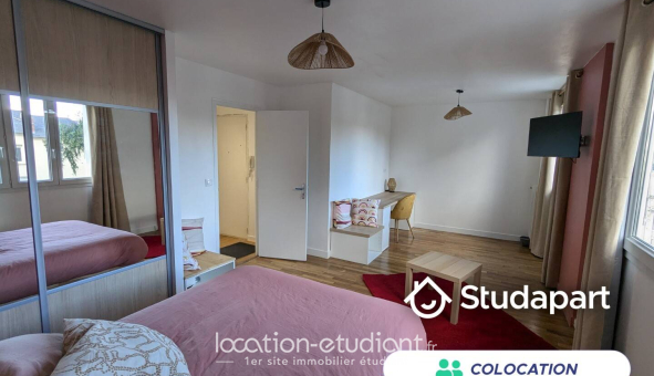 Colocation étudiante Studio &agrave; Saint Jacques de la Lande (35136)