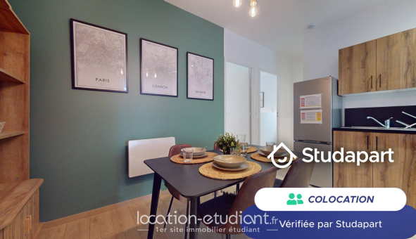 Colocation étudiante Studio &agrave; Saint Maime (04300)