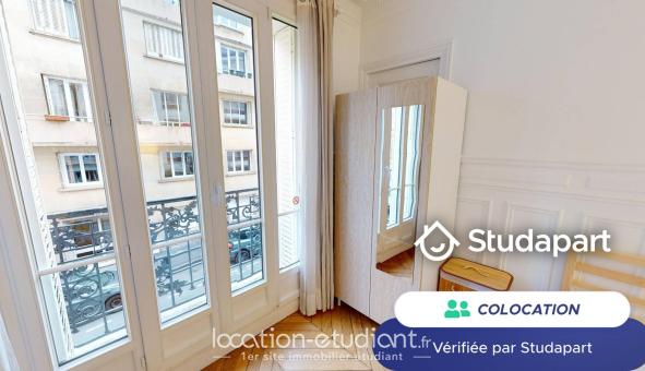 Colocation étudiante Studio &agrave; Saint Mandé (94160)
