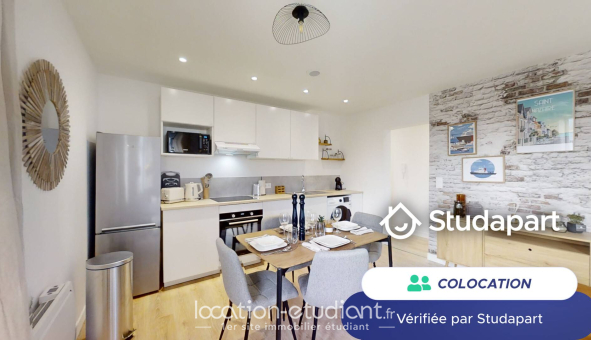 Colocation étudiante Studio &agrave; Saint Nazaire (44600)