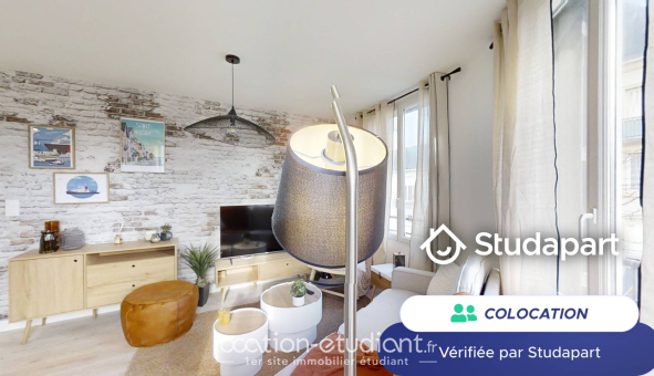 Colocation étudiante Studio &agrave; Saint Nazaire (44600)