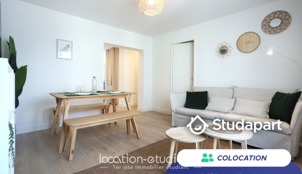 Colocation étudiante T3 &agrave; Saint Nazaire (44600)