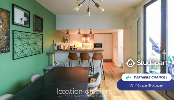 Colocation étudiante Studio &agrave; Saint Ouen (93400)