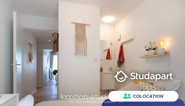 Colocation étudiante Studio &agrave; Saint Priest (69800)