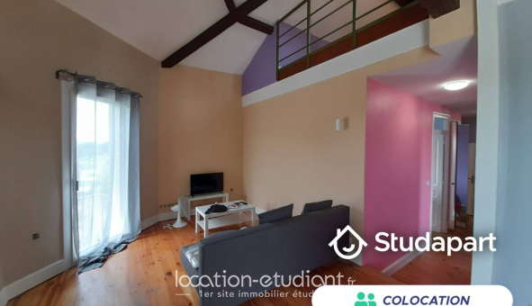 Colocation étudiante Studio &agrave; Saint Priest (69800)