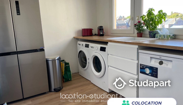 Colocation étudiante Studio &agrave; Saint Quentin (02100)