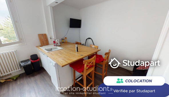 Colocation étudiante Studio &agrave; Saint Sébastien sur Loire (44230)