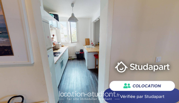 Colocation étudiante Studio &agrave; Saint Sébastien sur Loire (44230)