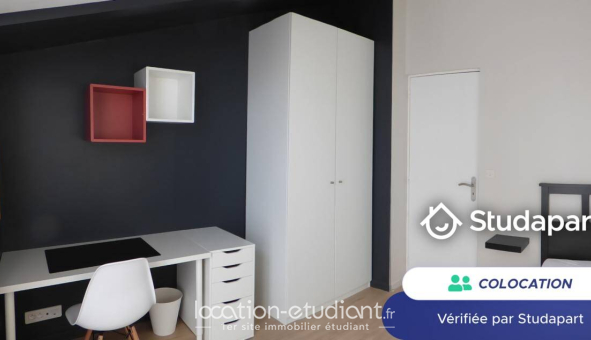 Colocation étudiante Studio &agrave; Saint Sébastien sur Loire (44230)