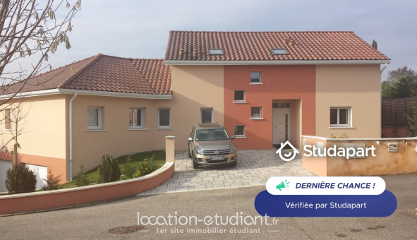 Colocation étudiante Studio &agrave; Sainte Foy lès Lyon (69110)