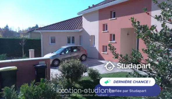Colocation étudiante Studio &agrave; Sainte Foy lès Lyon (69110)