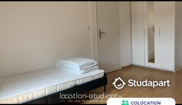 Colocation étudiante Studio &agrave; Schiltigheim (67300)