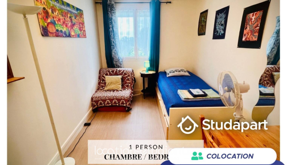 Colocation étudiante Studio &agrave; Soisy sous Montmorency (95230)