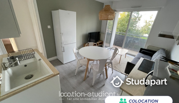 Colocation étudiante Studio &agrave; Strasbourg (67000)