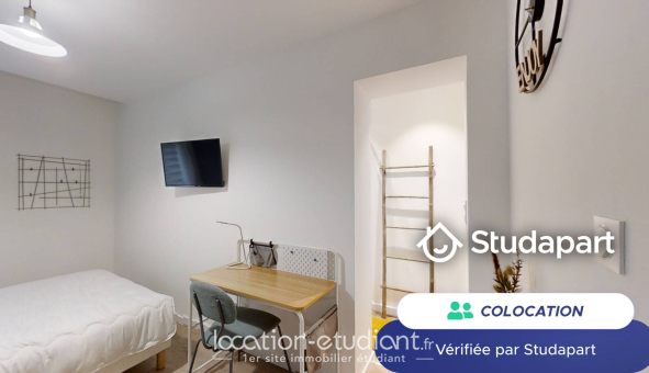 Colocation étudiante Studio &agrave; Strasbourg (67000)