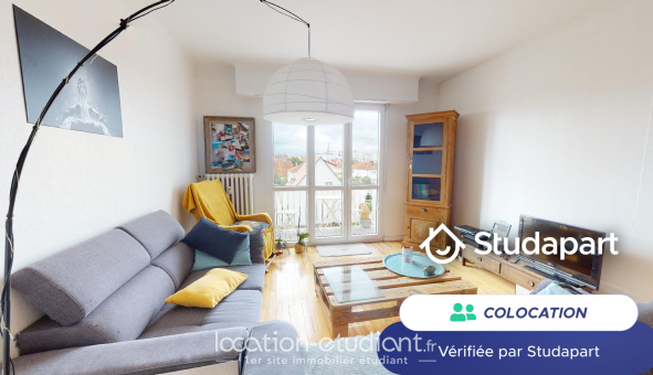 Colocation étudiante Studio &agrave; Strasbourg (67000)