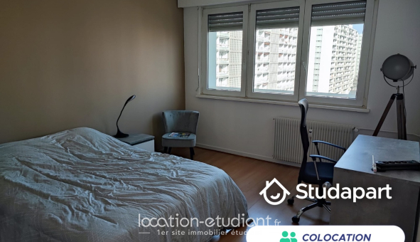 Colocation étudiante Studio &agrave; Strasbourg (67000)
