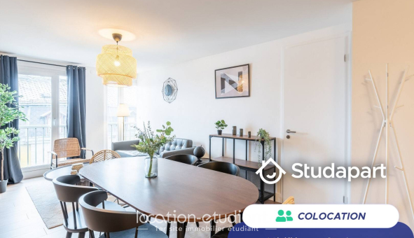 Colocation étudiante T5 &agrave; Strasbourg (67000)