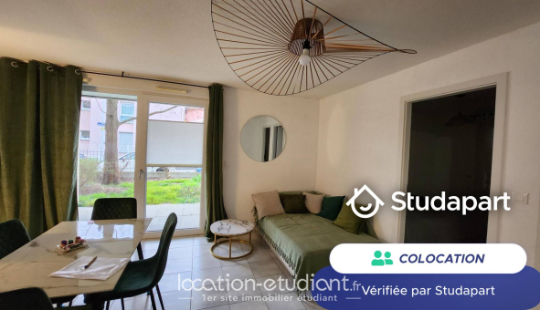 Colocation étudiante Studio &agrave; Strasbourg (67000)