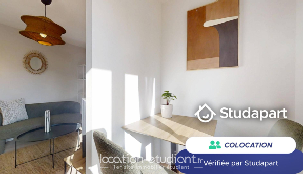 Colocation étudiante Studio &agrave; Strasbourg (67000)