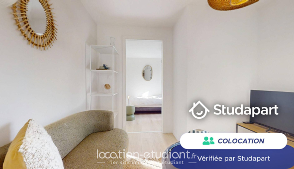 Colocation étudiante Studio &agrave; Strasbourg (67000)