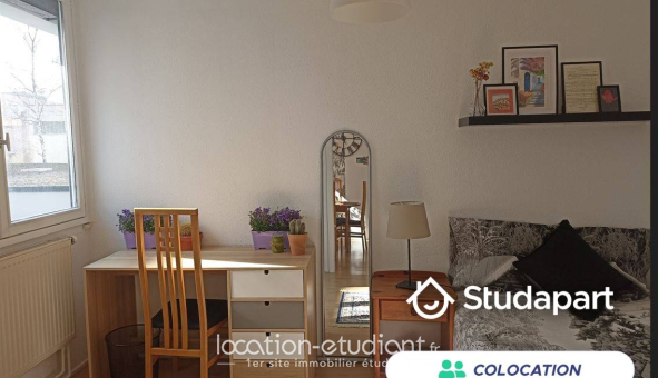 Colocation étudiante Studio &agrave; Strasbourg (67000)