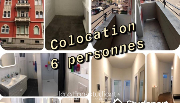 Colocation étudiante Studio &agrave; Strasbourg (67000)