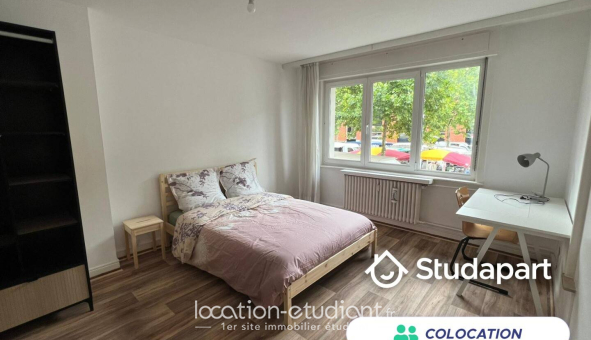 Colocation étudiante Studio &agrave; Strasbourg (67000)
