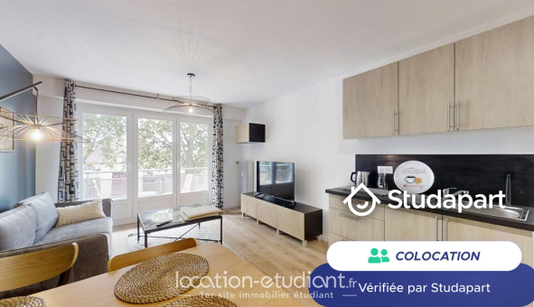 Colocation étudiante Studio &agrave; Strasbourg (67000)