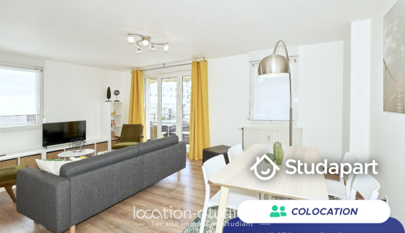 Colocation étudiante T4 &agrave; Strasbourg (67000)