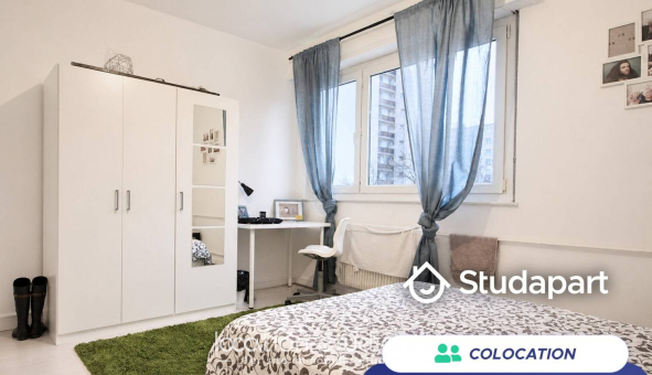 Colocation étudiante T4 &agrave; Strasbourg (67000)