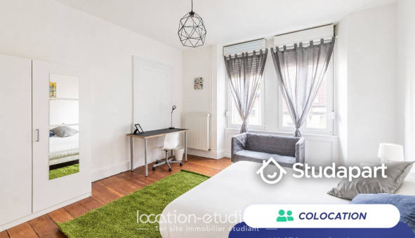 Colocation étudiante T4 &agrave; Strasbourg (67000)