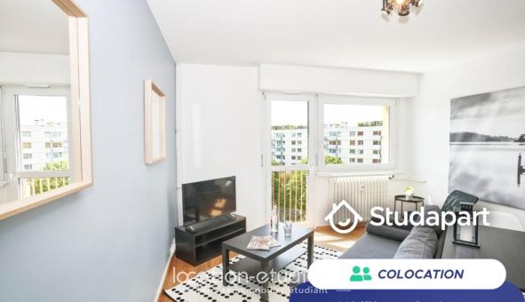 Colocation étudiante T4 &agrave; Strasbourg (67000)