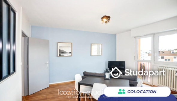 Colocation étudiante T4 &agrave; Strasbourg (67000)