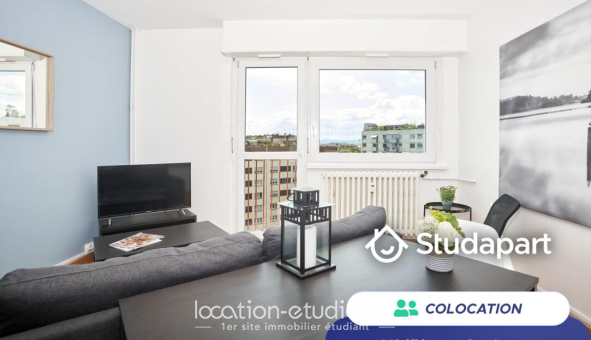 Colocation étudiante T4 &agrave; Strasbourg (67000)