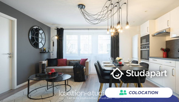 Colocation étudiante T3 &agrave; Strasbourg (67000)