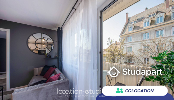 Colocation étudiante T3 &agrave; Strasbourg (67000)