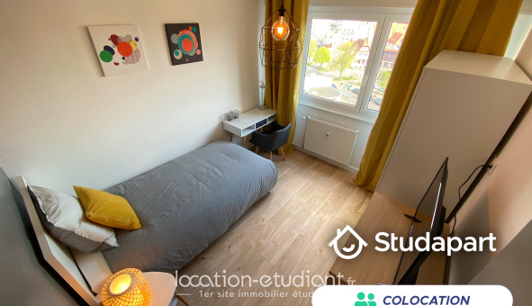 Colocation étudiante T3 &agrave; Strasbourg (67000)