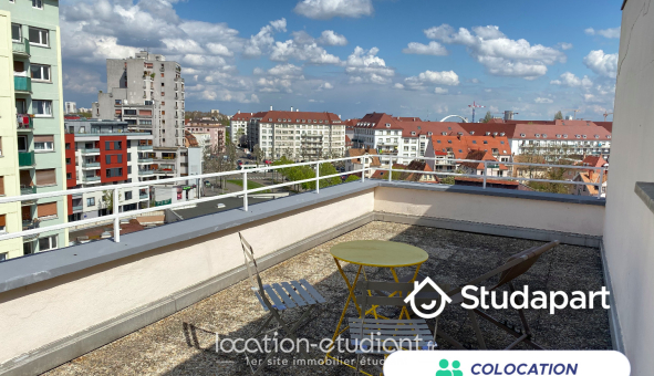 Colocation étudiante T3 &agrave; Strasbourg (67000)