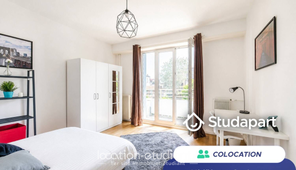 Colocation étudiante T3 &agrave; Strasbourg (67000)