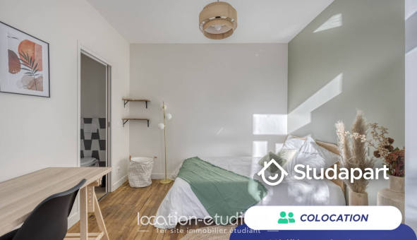 Colocation étudiante Studio &agrave; Suresnes (92150)