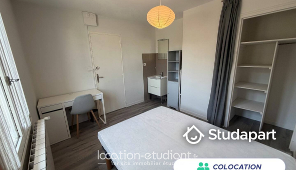 Colocation étudiante Studio &agrave; Talence (33400)