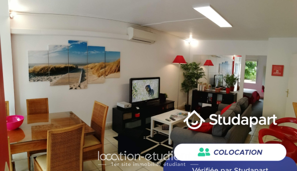 Colocation étudiante Studio &agrave; Talence (33400)
