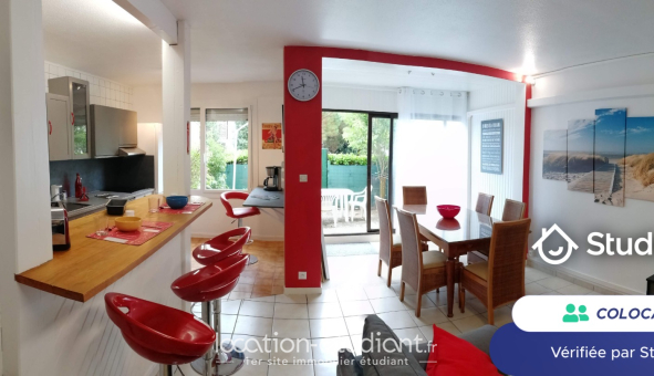 Colocation étudiante Studio &agrave; Talence (33400)