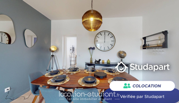 Colocation étudiante Studio &agrave; Talence (33400)
