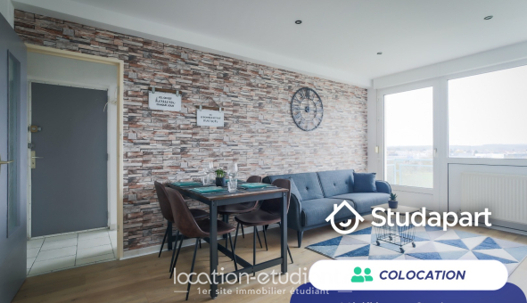 Colocation étudiante Studio &agrave; Thionville (57100)
