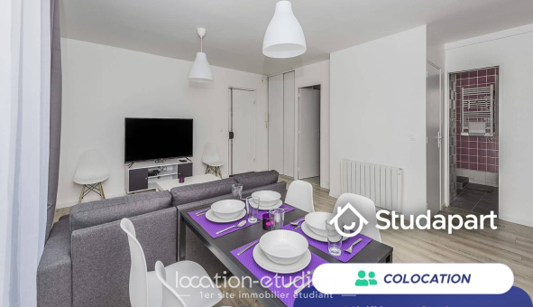 Colocation étudiante Studio &agrave; Torcy (77200)