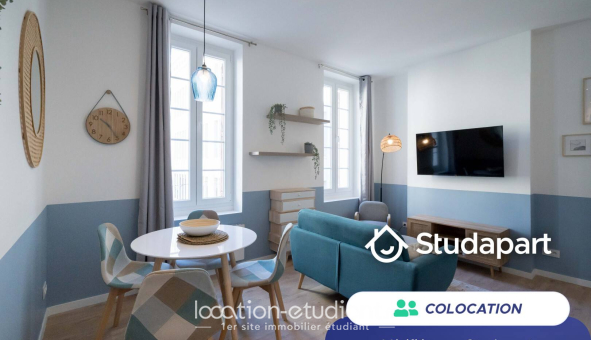 Colocation étudiante T3 &agrave; Toulon (83200)