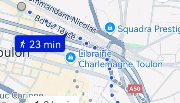 Colocation étudiante Studio &agrave; Toulon (83200)